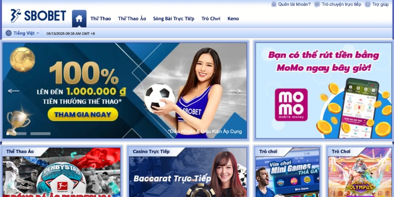 Tìm hiểu thông tin về nền tảng Sbobet